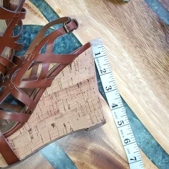 Marc Fisher Cork Heel Wedges | Size 7M - Picture 3 of 6